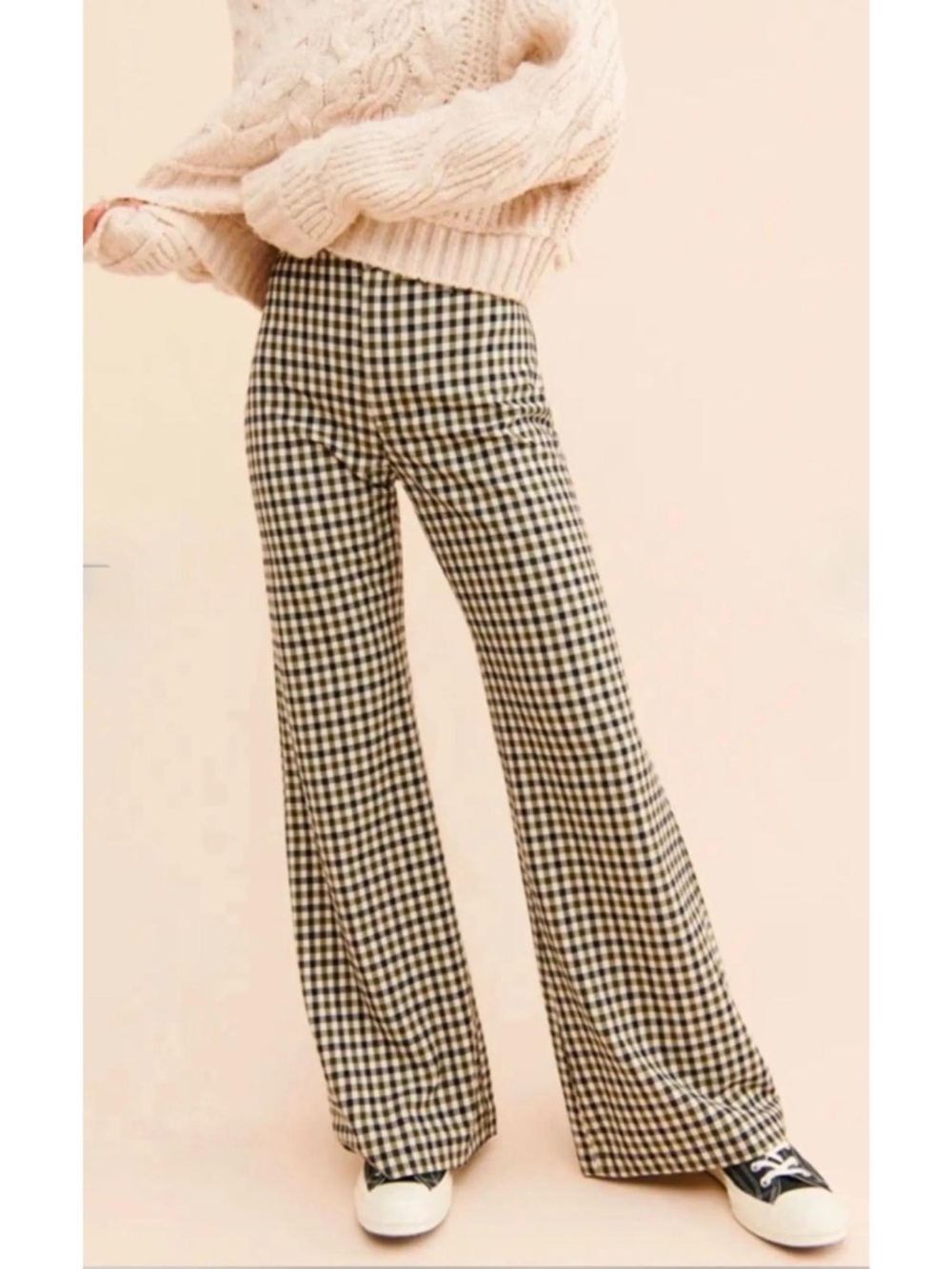 Free People Plaid Jules Pants